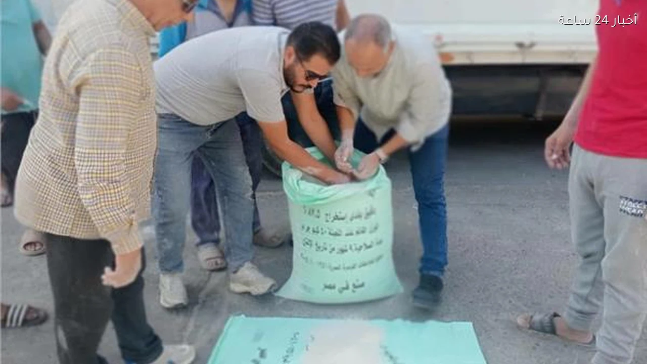 أول تعليق من التموين بعد تداول فيديو بشأن جودة الدقيق بأحد مخابز القليوبية