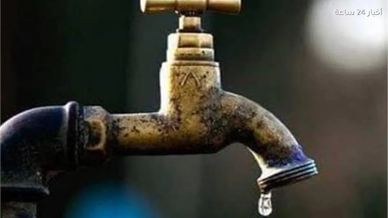 قطع المياه عن مناطق في الهرم بدءًا من الجمعة